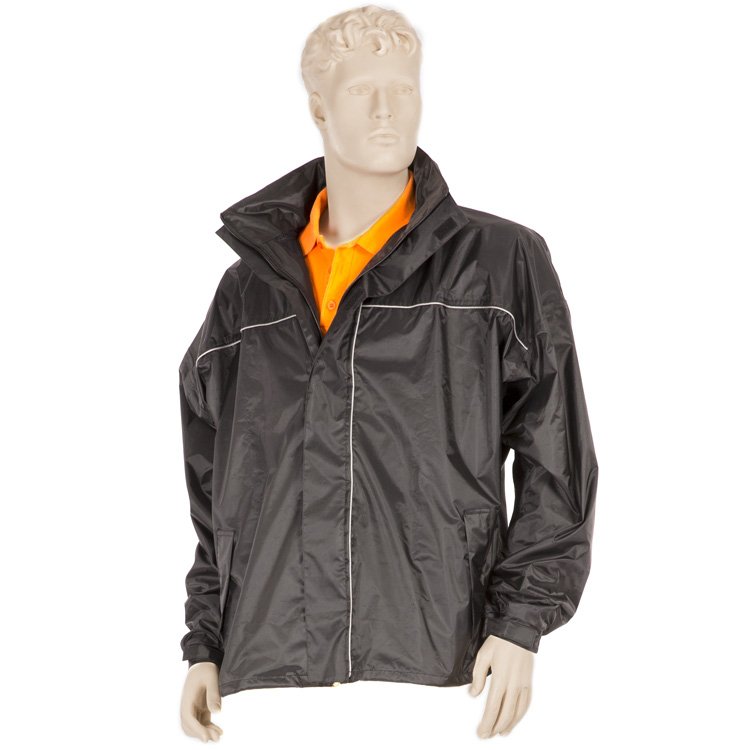 Mirage Rainfall regenjack Luxury-L-Zwart