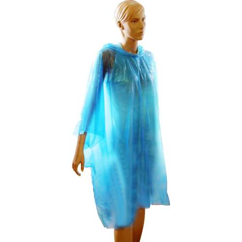 Mirage Poncho plastic-Blauw