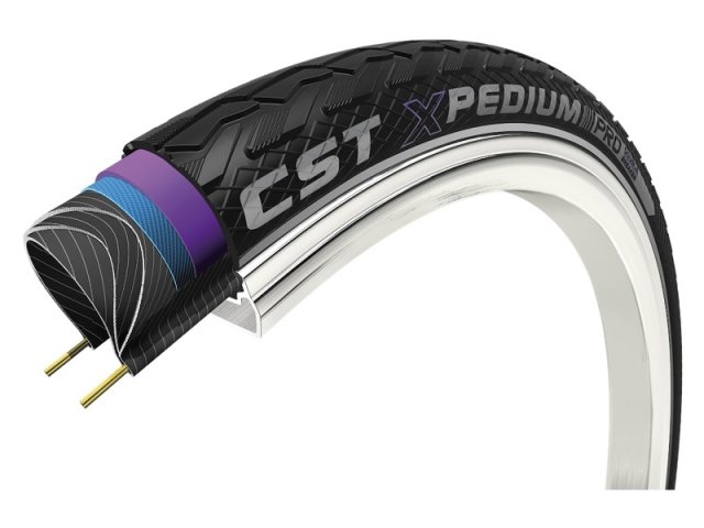 Cheng Shin Tyre CST btb 28×1 3/8 Xpedium Pro R zw-Zwart