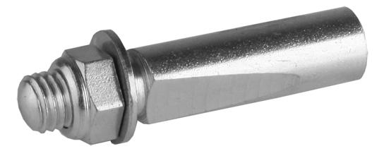 Algi crankspie 9x43mm-9.0MM-Grijs