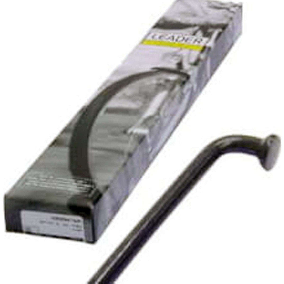 Sapim spaak Leader 14-296 RVS z/nippel zw (1 stuk)-Black