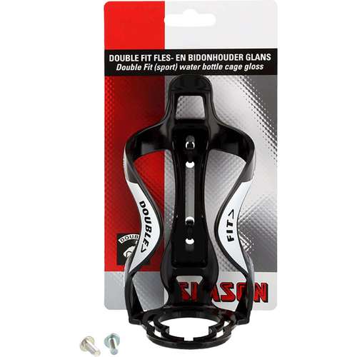 Simson bidonhouder DoubleFit-Zwart