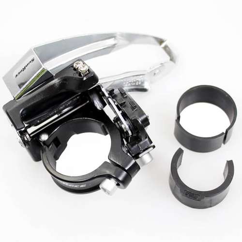 Sunrace voor derailleur FDM500 3 x 7/8 sp-Zilver