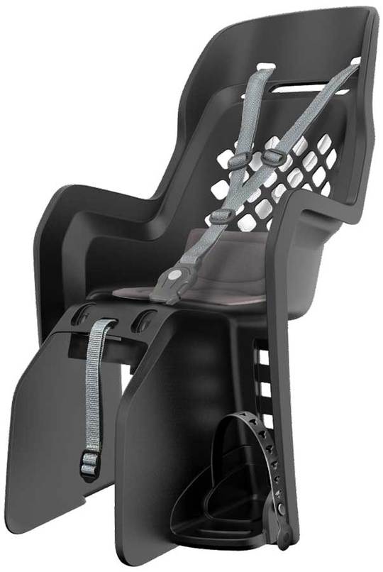 Polisport achterzitje Joy drager bev. grey/dark gr-Zwart/Grijs