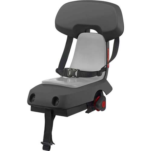 Polisport achterzitje Guppy Junior dark grey / lig-Donkergrijs/Lichtgrijs