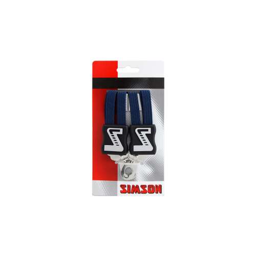 Simson snelbinder kort donker blauw-Marineblauw