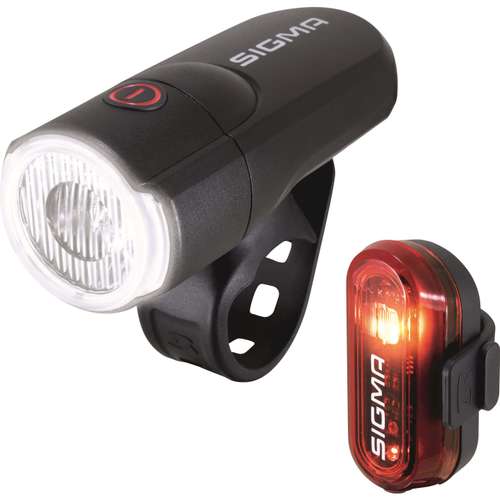 Sigma verlichtingsset Aura 30 + Curve batterij-Black