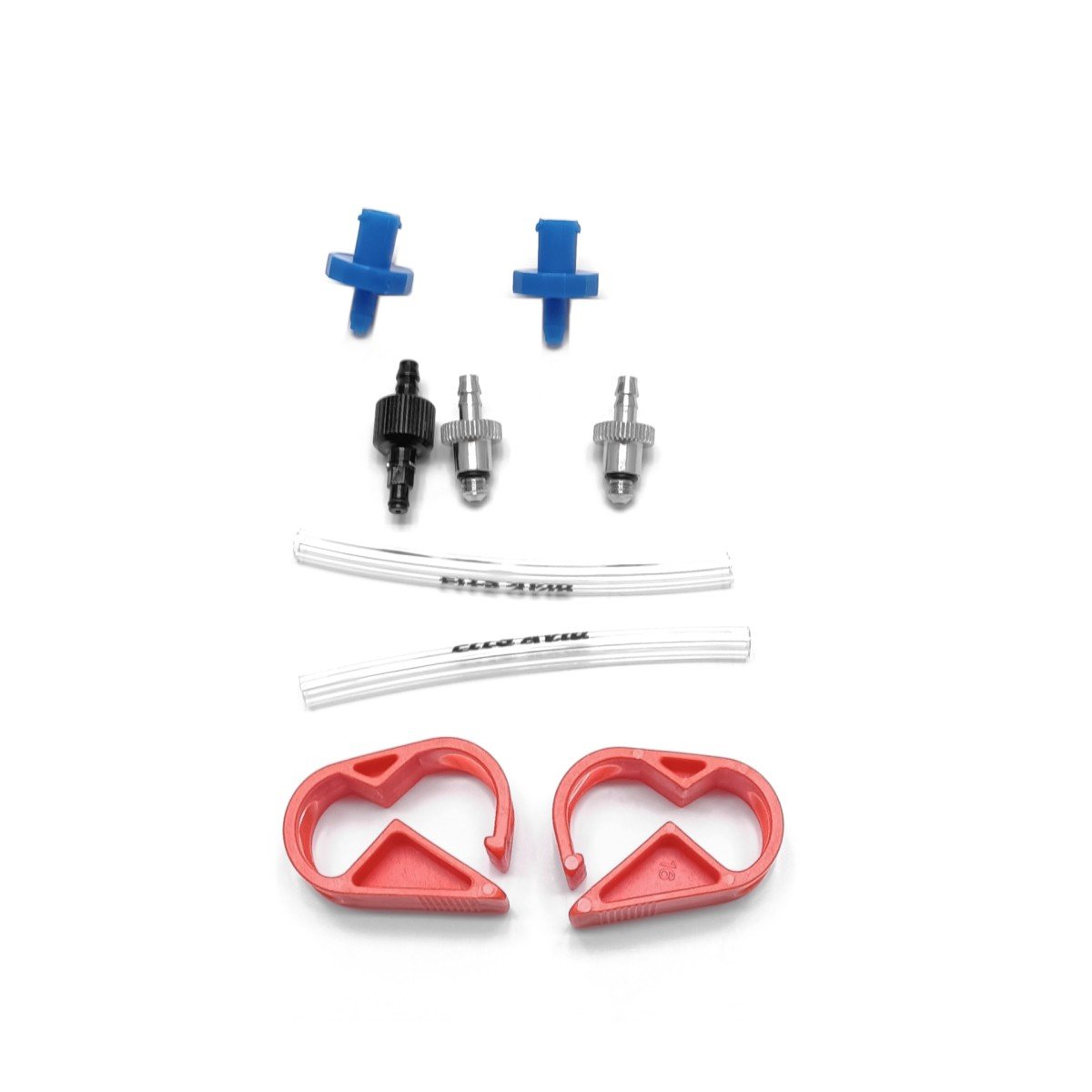 Elvedes ontluchtingsadapter set (bleed) basis Sram-Zilver