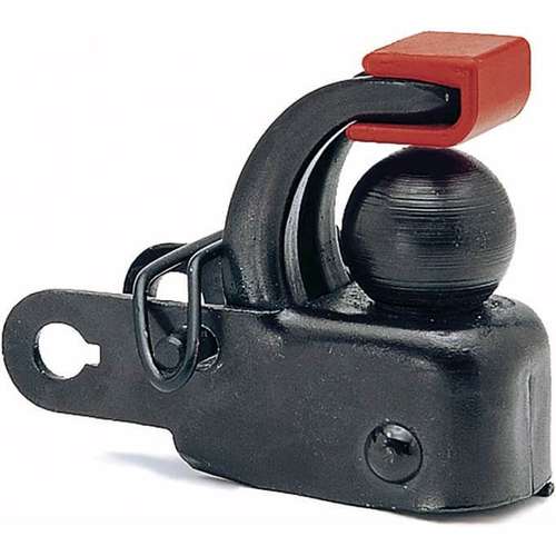 Hebie F1 karkoppeling incl adapter-ZWART
