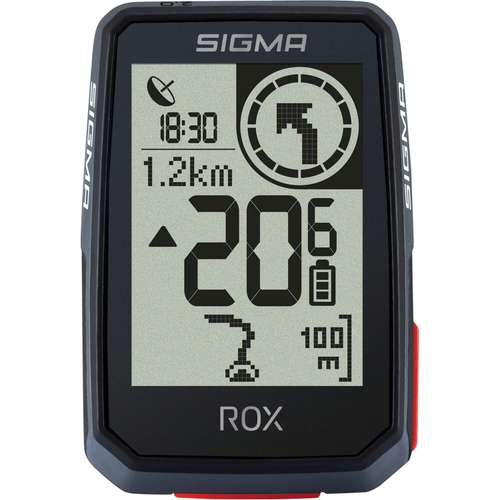 Sigma fietscomputer ROX 2.0 GPS-Zwart
