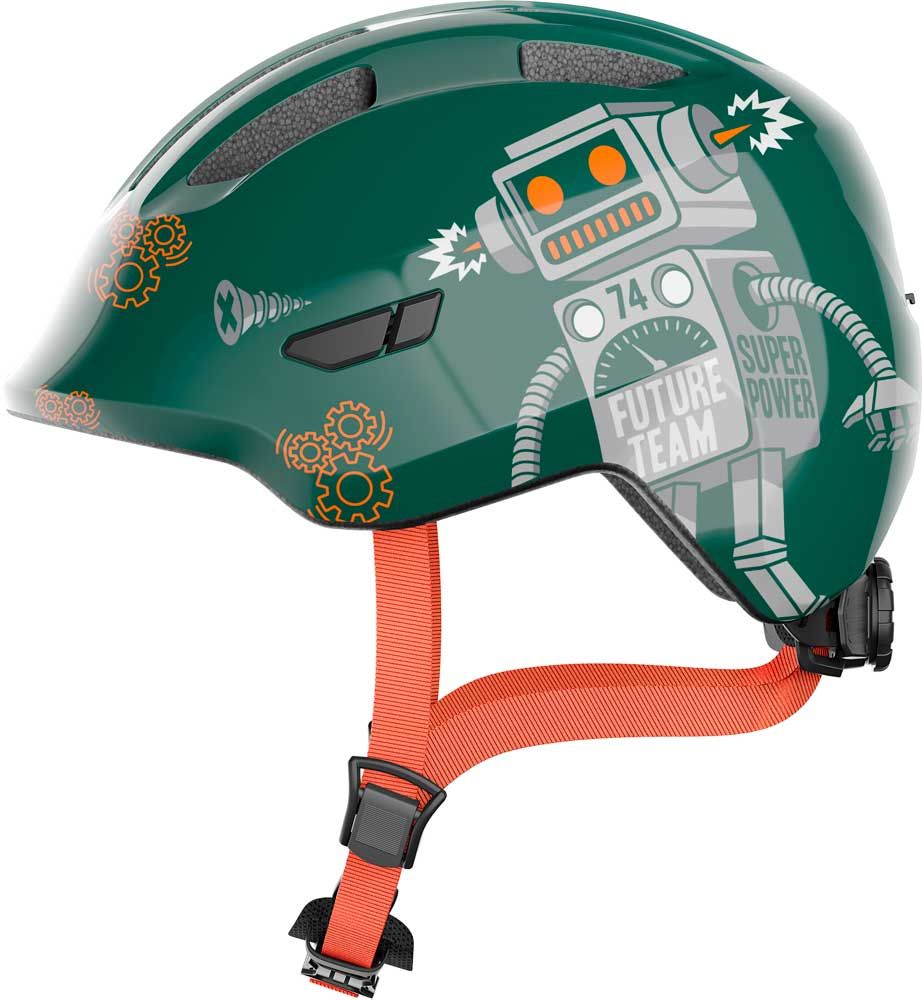 Abus helm Smiley 3.0-S 45-50cm-Green Robo