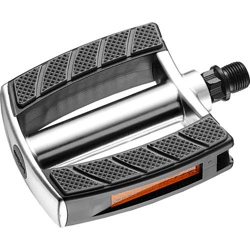 Union pedalen SP-828 alu zwart grijze inleg-Zilver
