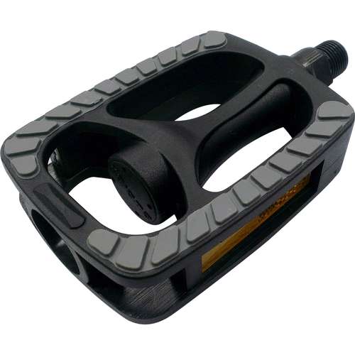 Union pedalen 813 anti-slip zwart grijze inleg op