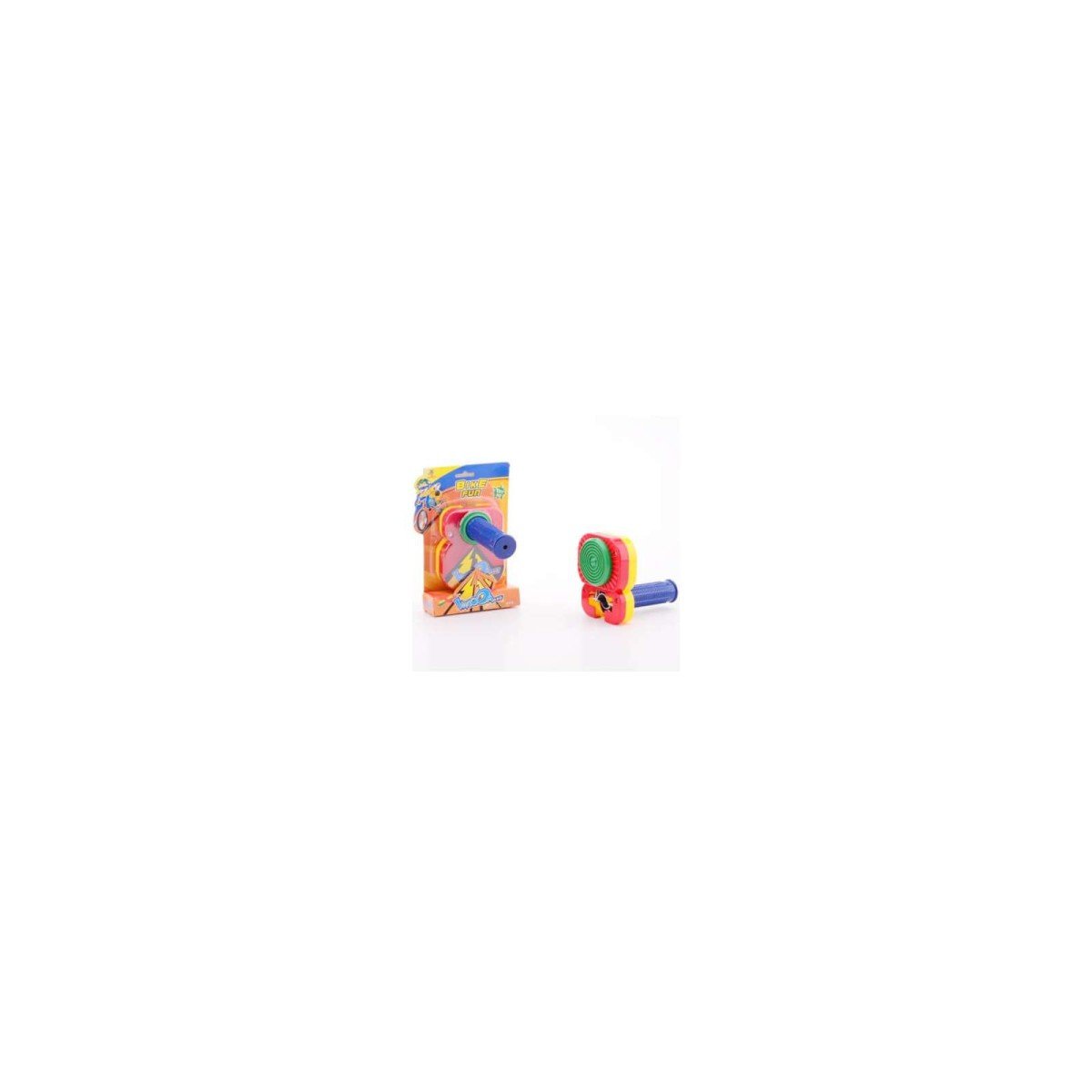 Bike Fun motorsound handvat-Rood/Blauw/Geel