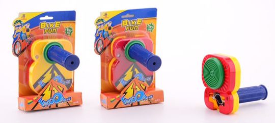 Bike Fun motorsound handvat-Rood/Blauw/Geel