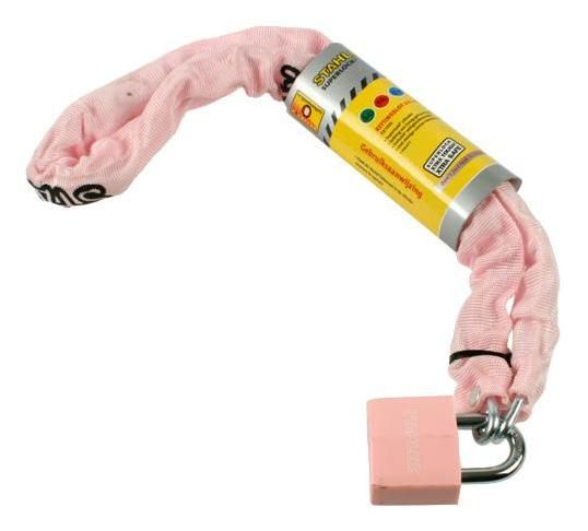 Stahlex Ketting met hangslot 5×1000 assorti kleur-Sortie