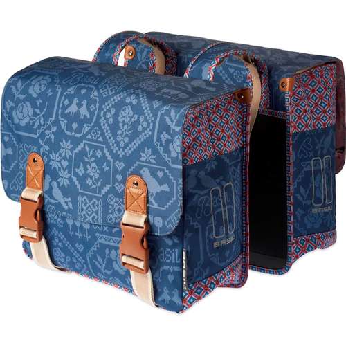 Basil dubb tas Boheme indigo-35L-Blauw