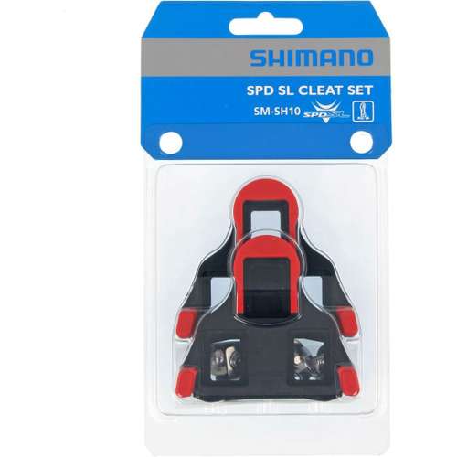 Shimano schoenplaatjes SM-SH10 SPD-SL-Rood