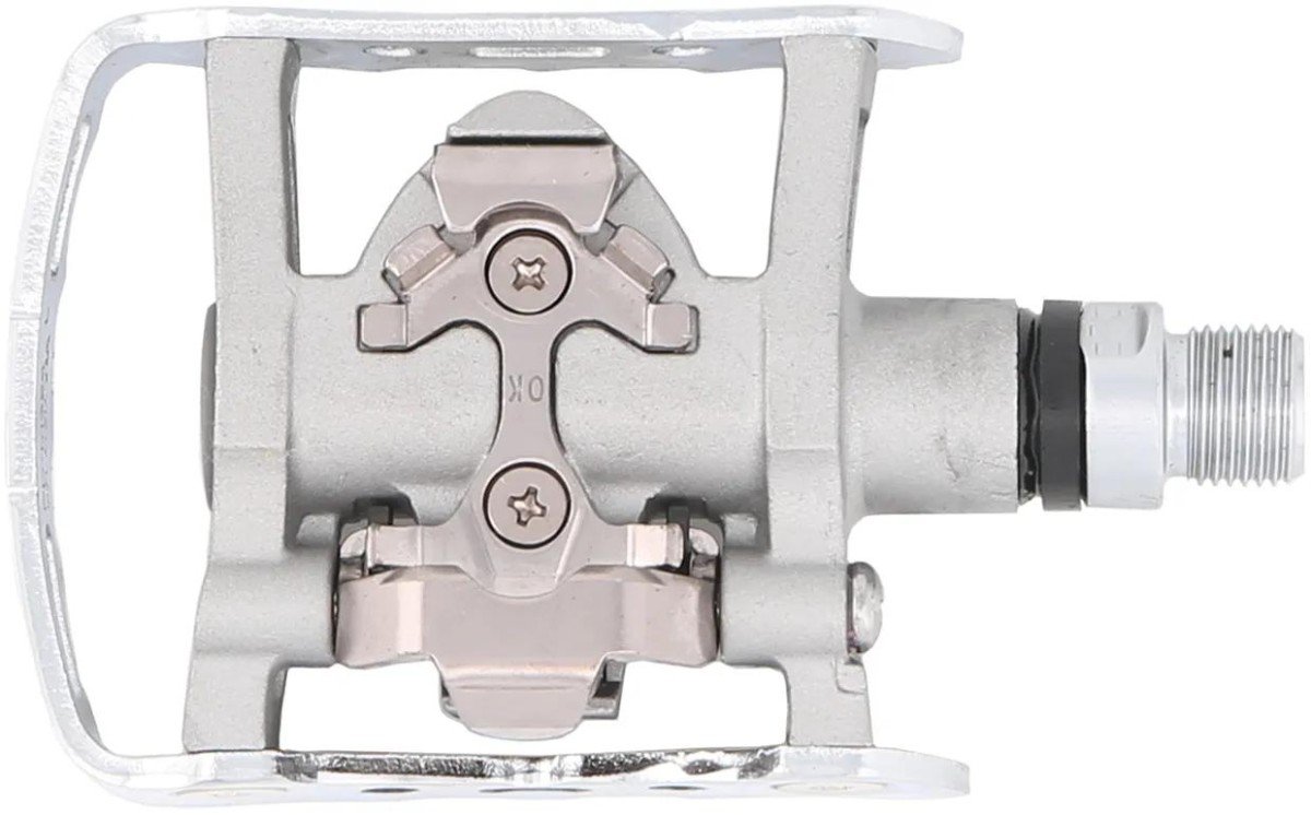 Shimano pedalen SPD PDM324 enkel-Zilver