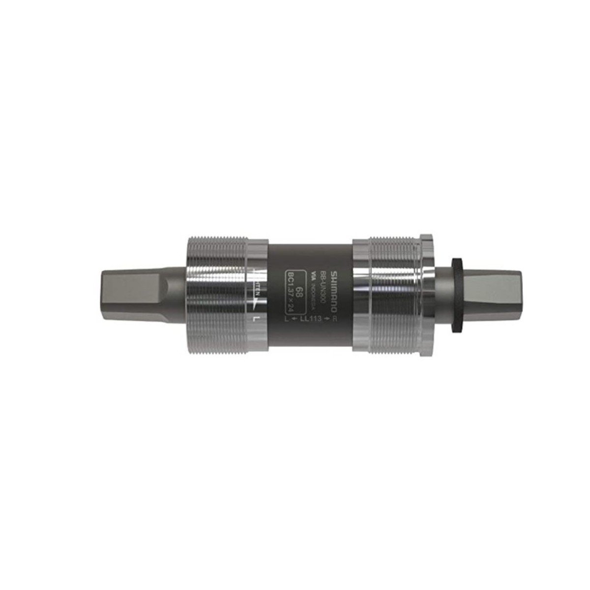 Shimano trapas UN300 vierkant 68-113 BSA-Zwart